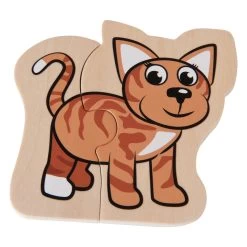 Eichhorn Holz-Tierpuzzle, 16-tlg. -Spielzeugwelt Verkauf 5632656f