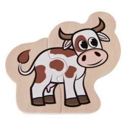 Eichhorn Holz-Tierpuzzle, 16-tlg. -Spielzeugwelt Verkauf 5632656i