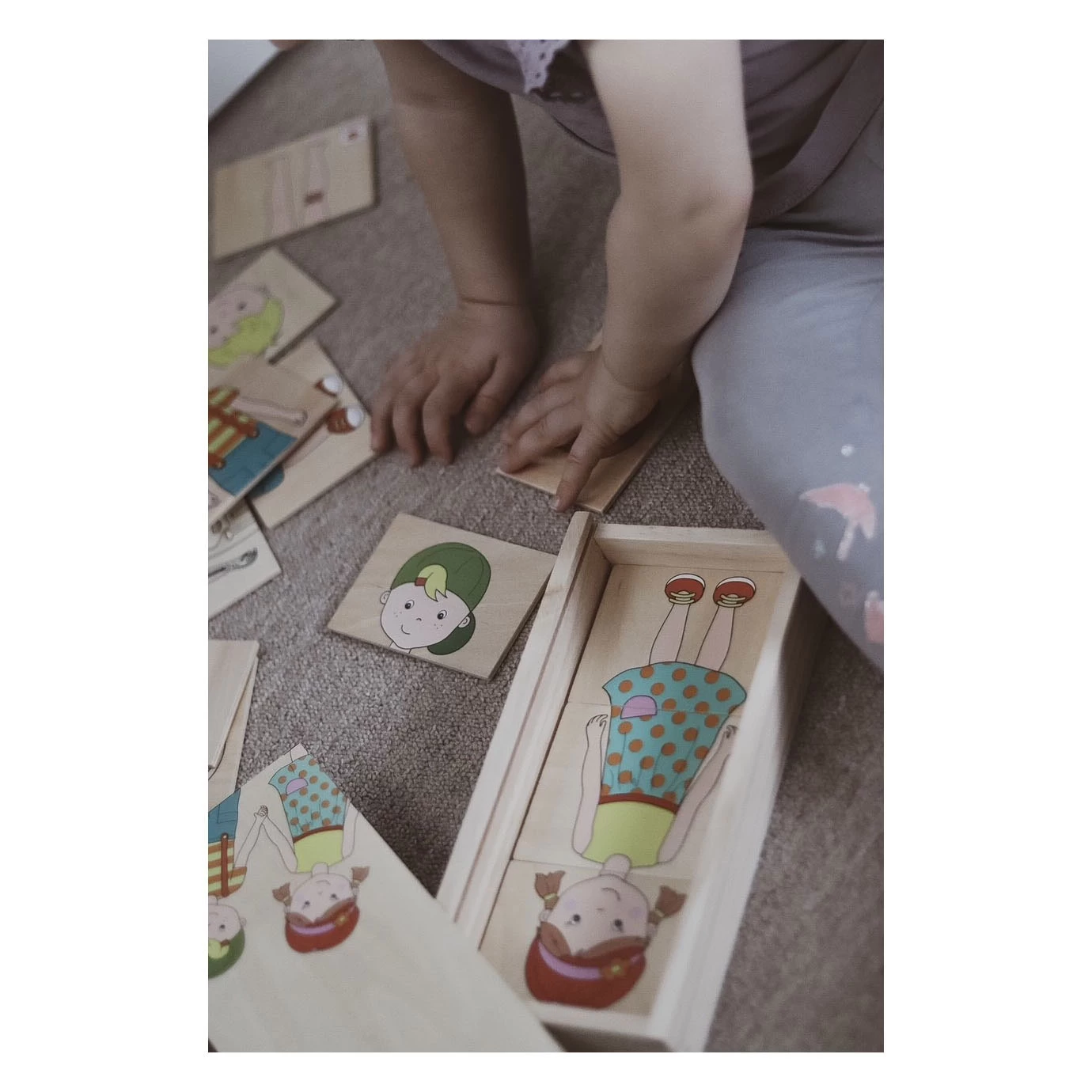 Eichhorn Holzkörperpuzzle, 19 Teile. 5 Eichhorn Holzkörperpuzzle, 19 Teile. – Bild 3