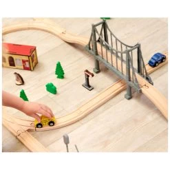 Eichhorn Bahngleis Mit Brücke Spielset, 55 Teile. 12 Eichhorn Bahngleis Mit Brücke Spielset, 55 Teile. -Spielzeugwelt Verkauf 5632912f