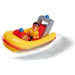 SIMBA Feuerwehrmann Sam Rettungsboot Mit Spielfigur Elvis -Spielzeugwelt Verkauf 5632987d