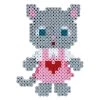 Hama Bügelperlenset Geschenkbox - Cat Dress Up, 2500-tlg.
