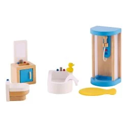 Hape Puppenhaus-Badezimmer -Spielzeugwelt Verkauf 6010094e