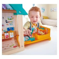 Hape Furry Friend Tierarztpraxis-Spielset -Spielzeugwelt Verkauf 6010153n