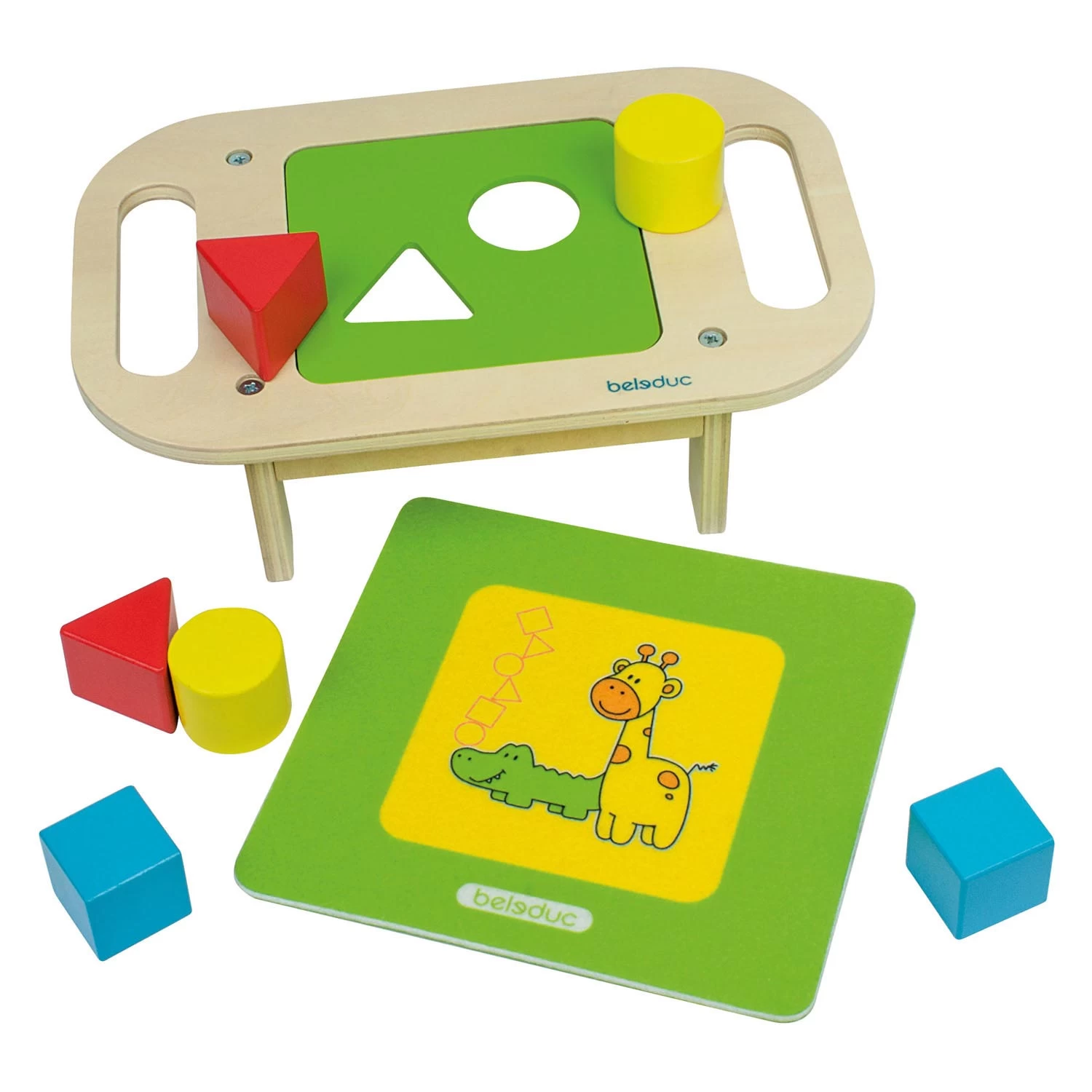Beleduc Austauschbarer Formsortierer Aus Holz 4 Beleduc Austauschbarer Formsortierer Aus Holz – Bild 2