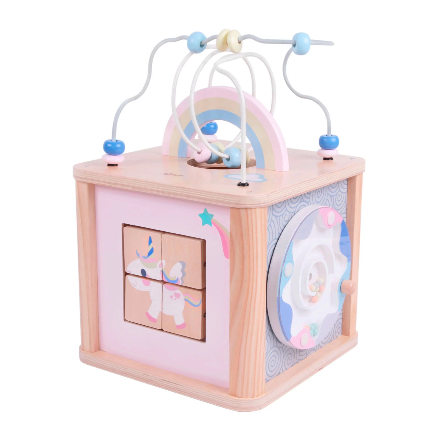 Classic World Aktivitätswürfel Aus Holz 4 Classic World Aktivitätswürfel Aus Holz – Bild 2