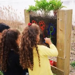 Classic World Pflanzgefäß Aus Holz „Watch It Grow“