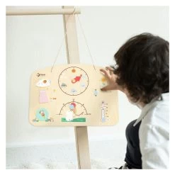 Classic World Wettermesser Aus Holz -Spielzeugwelt Verkauf 6020313g