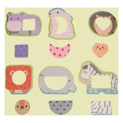 Classic World Holzpuzzle Wilde Tiere, 13-teilig. -Spielzeugwelt Verkauf 6020317d