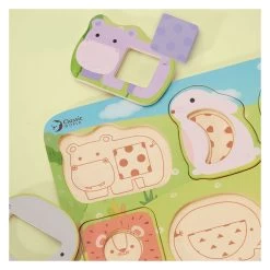 Classic World Holzpuzzle Wilde Tiere, 13-teilig. -Spielzeugwelt Verkauf 6020317e