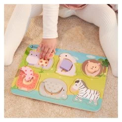 Classic World Holzpuzzle Wilde Tiere, 13-teilig. -Spielzeugwelt Verkauf 6020317g