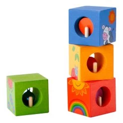 Classic World Entdeckungsblöcke Aus Holz, 4 Stk. -Spielzeugwelt Verkauf 6020332d