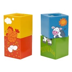 Classic World Entdeckungsblöcke Aus Holz, 4 Stk. -Spielzeugwelt Verkauf 6020332f