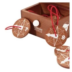 Classic World Schatzsuchspiel Aus Holz -Spielzeugwelt Verkauf 6020367g