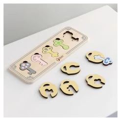 Classic World Holzschloss-Schlüssel- Und -Schlösser-Matching-Spiel, 13-tlg. -Spielzeugwelt Verkauf 6020375f