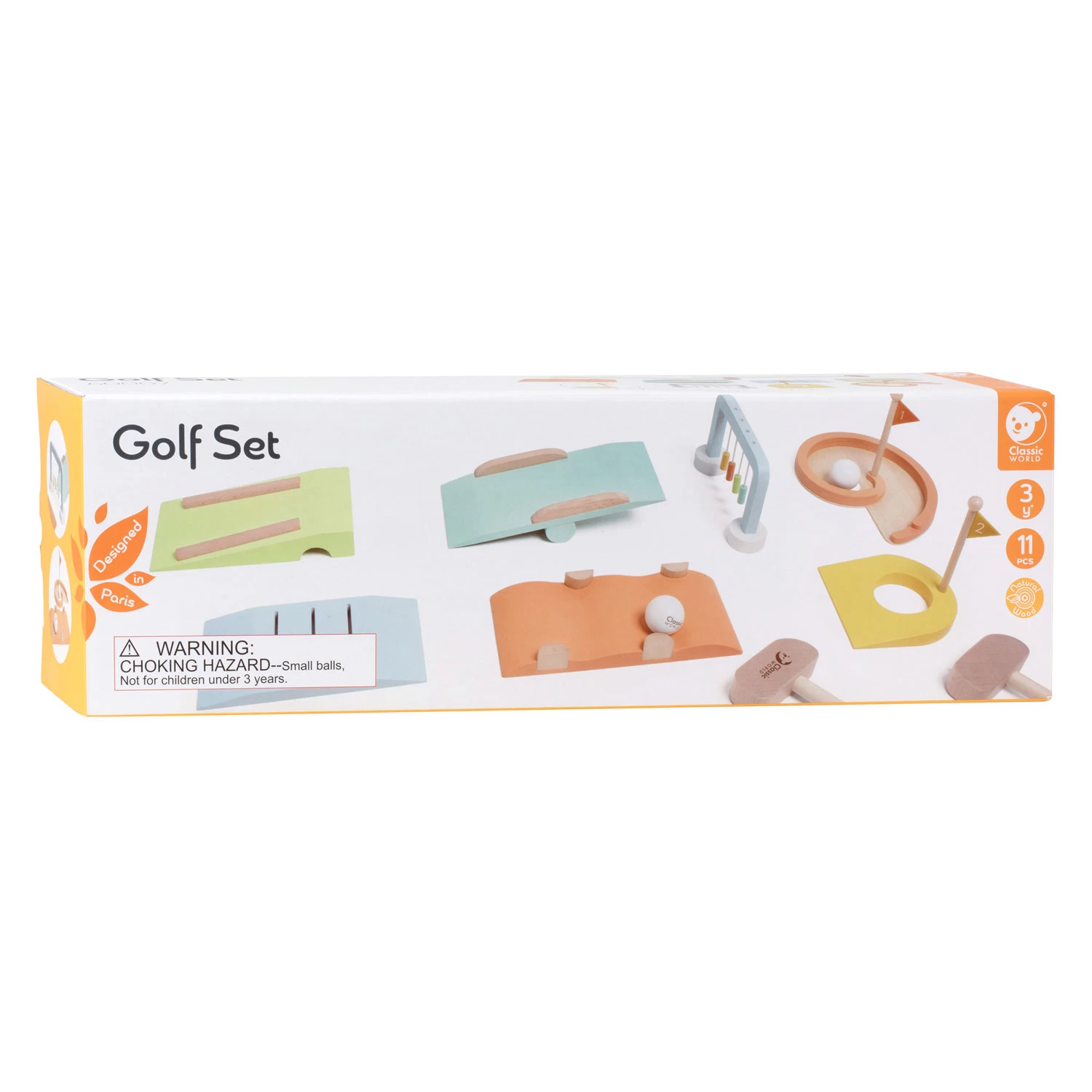 Classic World Holz-Golfset, 11-tlg. 3 Classic World Holz-Golfset, 11-tlg.