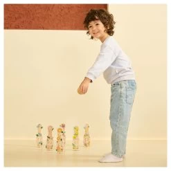 Classic World Holz-Bowling-Set Blumen, 14-teilig, -Spielzeugwelt Verkauf 6020379k