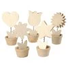 Creativ Company Dekorieren Sie Ihre Holz-Memo-Clip-Blume, 10 Stück. 1 Creativ Company Dekorieren Sie Ihre Holz-Memo-Clip-Blume, 10 Stück. -Spielzeugwelt Verkauf 6020537b