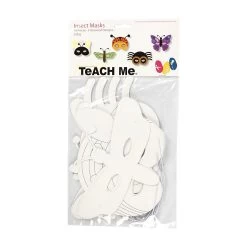Creativ Company Insektenmasken Karton, 16 Stk.