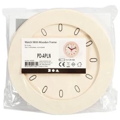 Creativ Company Uhr Mit Holzrahmen