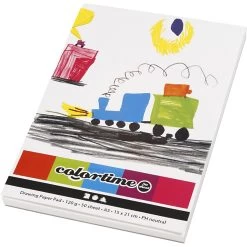 Creativ Company Zeichenblock Weiß A5 120gr, 50 Blatt