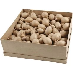 Creativ Company Eier Aus Pappmaché, 140 Stück.