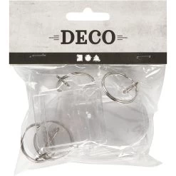 Creativ Company Schlüsselanhängerformen, 4 Stück.