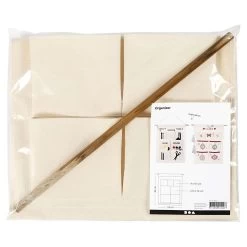 Creativ Company Hängender Organizer Aus Leinwand