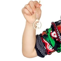 Creativ Company Weihnachtsanhänger Holz, 24 Stk.