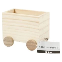 Creativ Company Eisenbahnwaggon Aus Holz