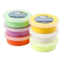 Creativ Company Silk Clay Frühlingsfarben, 6x14gr.