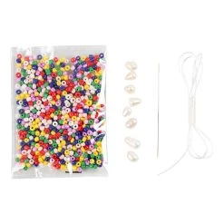 Creativ Company Mini-Hobbyset-Schmuck-Süßwasserperlen-Halsketten