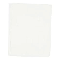 Creativ Company Transferblätter Weiß, 3 Blatt