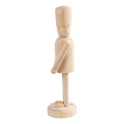 Creativ Company Holzfigur Zu Fuß, 45cm -Spielzeugwelt Verkauf 6023174e