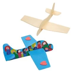 Colorations - Herstellung Von Modellflugzeugen Aus Holz, 12er-Set