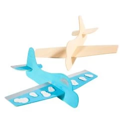 Colorations - Herstellung Von Modellflugzeugen Aus Holz, 12er-Set -Spielzeugwelt Verkauf 6040248j