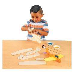 Colorations - Herstellung Von Modellflugzeugen Aus Holz, 12er-Set -Spielzeugwelt Verkauf 6040248k