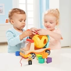 Mischwagen Mit Formsortierer -Spielzeugwelt Verkauf 7510754g