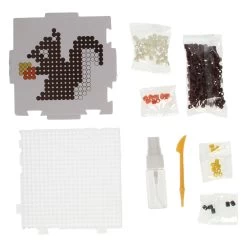 Super Beads Eichhörnchen Mit Eichel, 200 Stück.